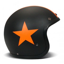 DMD RETRO START ORANGE HELMET