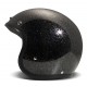 DMD RETRO GLITTER BLACK HELMET