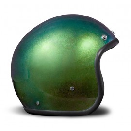 DMD RETRO RAIBOW GREEN HELMET