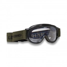DMD GHOST GOGGLES GREEN CLEAR LENS