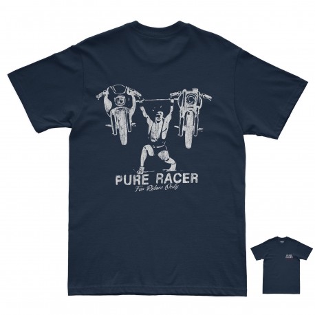 CAMISETA PURERACER PURE STRENGTH NAVY