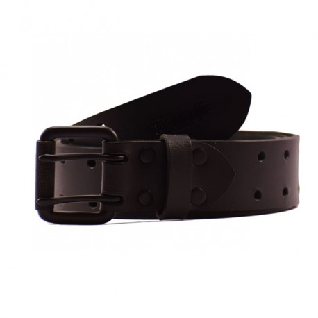 CINTURON TRIP MACHINE BELT DOUBLE PIN BLACK