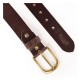 CINTURON TRIP MACHINE CLASSIC BELT TOBACCO BROWN