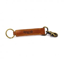 LLAVERO TRIP MACHINE CLASSIC KEYRING TAN