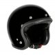 70S PASTELLO 06 GLOSS BLACK HELMET