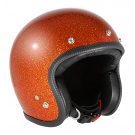 70S METALFLAKES 06 ORANGE HELMET