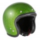 70S METALFLAKES 06 ACID GREEN HELMET