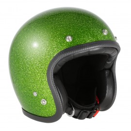 70S METALFLAKES 06 ACID GREEN HELMET