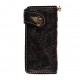 CARTERA 70S Wallet CARPA Long Engraved Black