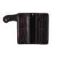 CARTERA 70S Wallet CARPA Long Engraved Black