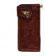 CARTERA 70S Wallet HEX Long Engraved BROWN