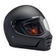 BILTWELL LANE SPLITTER HELMET BLACK MATT