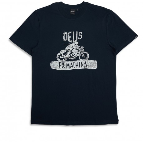 CAMISETA DEUS OLD TURPS BLUE NAVY