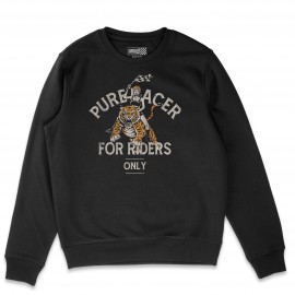 PURERACER WILL SPEED BLACK SWEATSHIRT