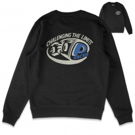 PURERACER CHALLENGING THE LIMITS BLACK SWEATSHIRT