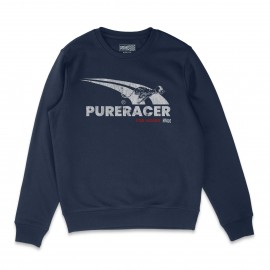 PURERACER MAXIMUM SPEED BLUE NAVY SWEATSHIRT