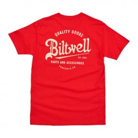 BILTWELL QUALITY GOODS RED T-SHIRT