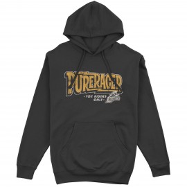 SUDADERA CAPUCHA PURERACER ROAD TO SUCCESS BLACK