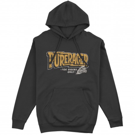 SUDADERA CAPUCHA PURERACER ROAD TO SUCCESS BLACK