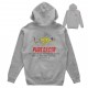 PURERACER MAXIMUM SPEED HEATHER GREY HOODIE