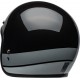 BELL CUSTOM 500 FLAKE BLACK GLOSS HELMET