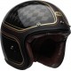 BELL CUSTOM 500 CARBON RSD CHECK MATE GLOSS BLACK HELMET