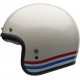 Casco Bell custom 500 Stripes Blanco