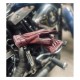 GUANTES 13 1/2 LOUD RIDE GLOVES BURGUNDY