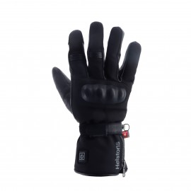 HELSTONS ECKO BLACK HEATING GLOVES