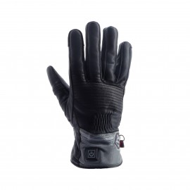 HELSTONS FENDER BLACK HEATING GLOVES