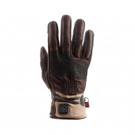 HELSTONS FENDER BROWN HEATING GLOVES