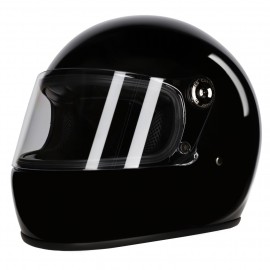 70S INDY GLOSS BLACK HELMET