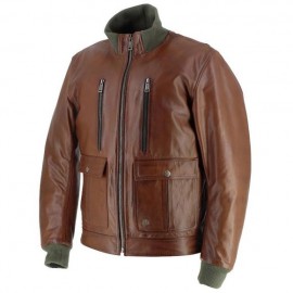 CHAQUETA HELSTONS DOWNTOWN BROWN