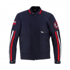 HELSTONS HELSTONS VULCAN TEX BLUE JACKET