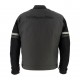 CHAQUETA HELSTONS V SERIES TEX GREY BLACK