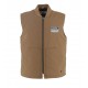 HELSTONS RAILWAIL BROWN VEST