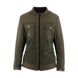 CHAQUETA HELSTONS SAHARA MESH GREEN