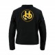 CHAQUETA HELSTONS STURGIS BLACK YELOW