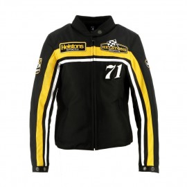 HELSTONS STURGIS BLACK YELOW JACKET