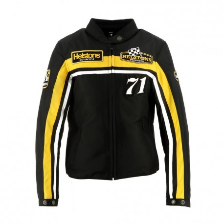 CHAQUETA HELSTONS STURGIS BLACK YELOW