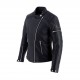 CHAQUETA HELSTONS JANIS LEATHER BLACK