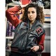 CHAQUETA HELSTONS STUDENT BLACK RED