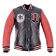 HELSTONS STUDENT BLACK RED JACKET