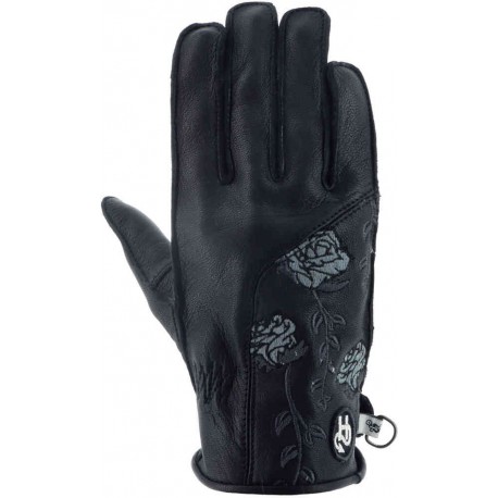 GUANTES HELSTONS FLOWER BLACK