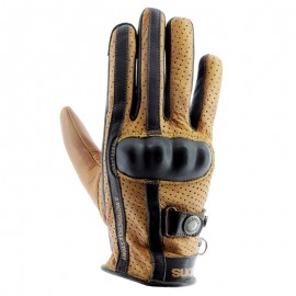 HELSTONS TINTA GLOVES GOLD