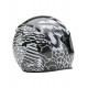 BELL ELIMINATOR HELMET Deathspray Gloss Black/White/Black