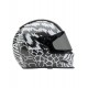 BELL ELIMINATOR HELMET Deathspray Gloss Black/White/Black