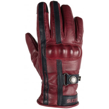 GUANTES HELSTONS TINTA HIVER BURGUNDY