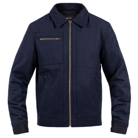 CHAQUETA JOHN DOE SCAPE WOOL BLUE