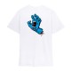 CAMISETA Santa Cruz Screaming Hand Chest t-shirt white